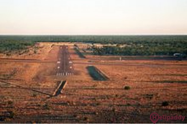 Barcaldine by helicopter