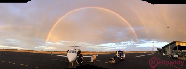 Charleville by helicopter