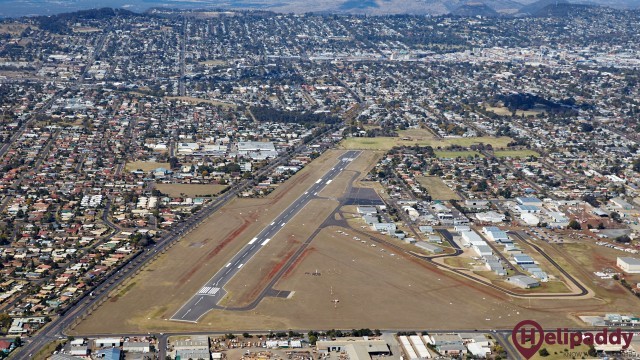 Toowoomba by helicopter