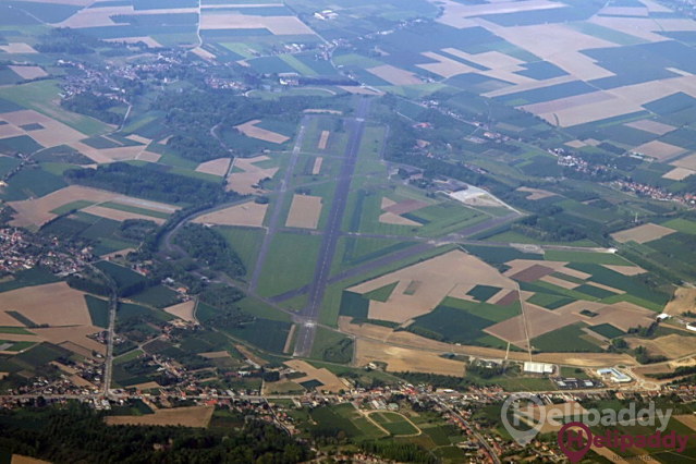 Abbeville by helicopter