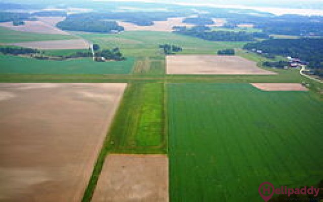 Skä-Edeby Airport by helicopter