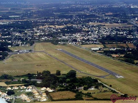 la Baule Escoublac by helicopter