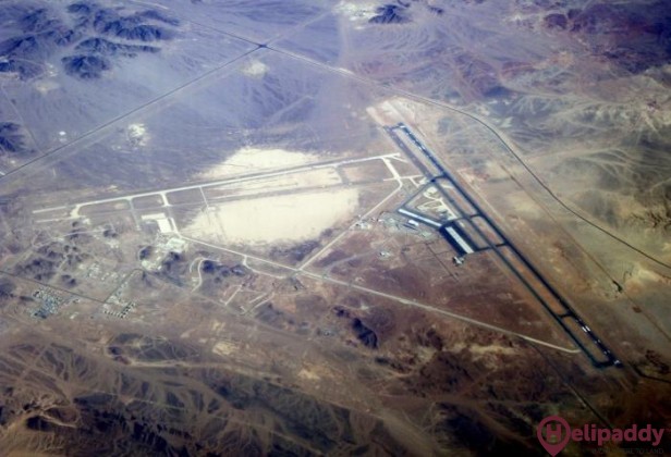 Taba International Airport by helicopter