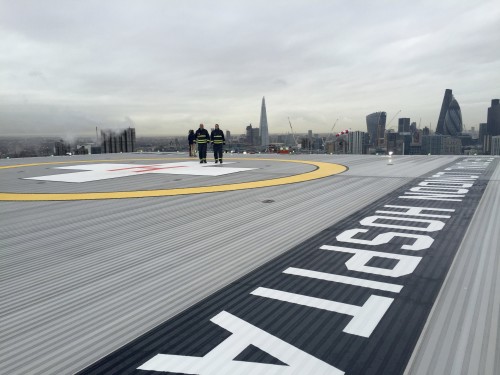 LAA helipad