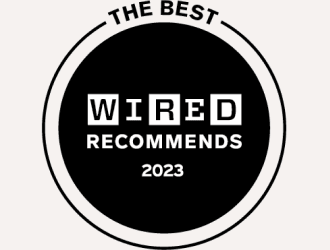 2023 Wired "The Best" Recommends Badge