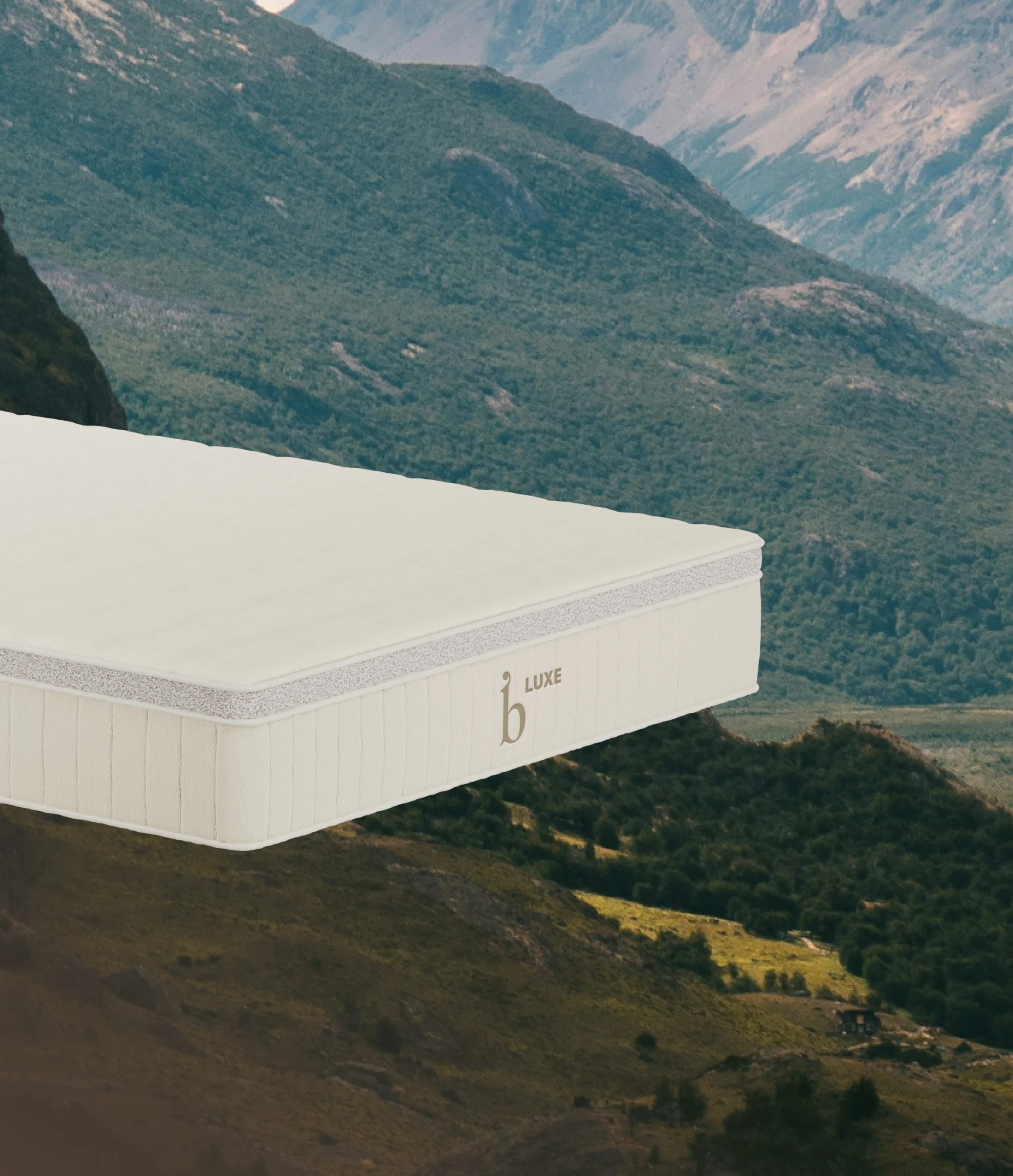 The Birch Luxe Natural Mattress is made of premium organic and natural materials