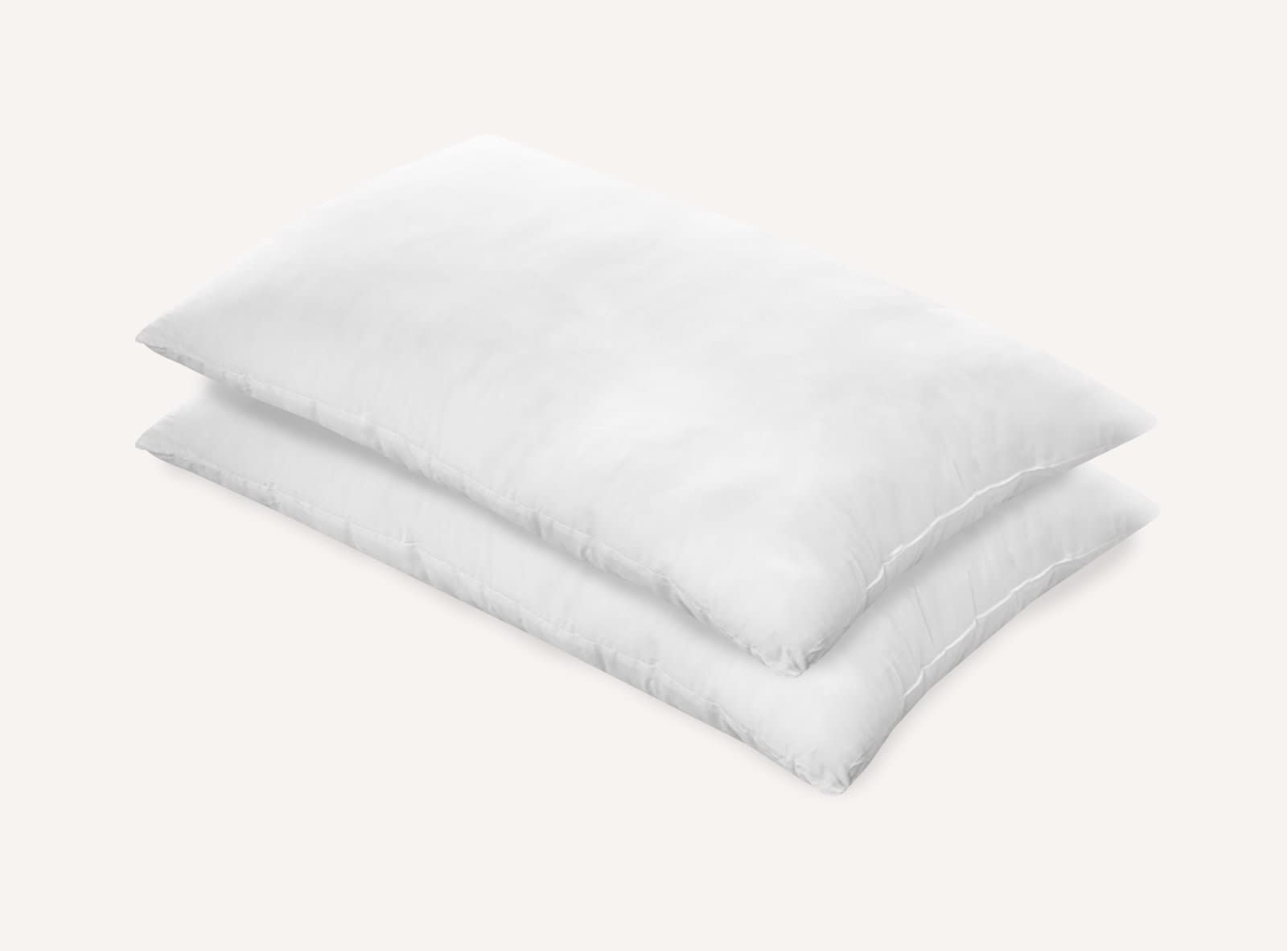 Birch Eco-Rest Pillows are plush and supportive, with an organic cotton cover and a recycled material fill.