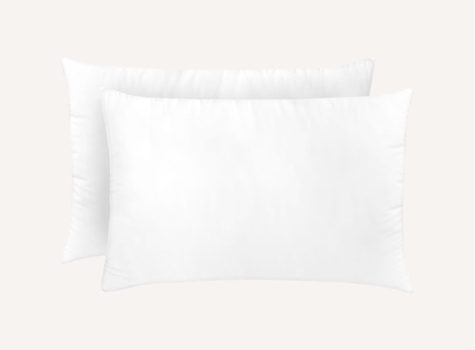 Birch Eco-Rest Pillows are plush and supportive, with an organic cotton cover and a recycled material fill.
