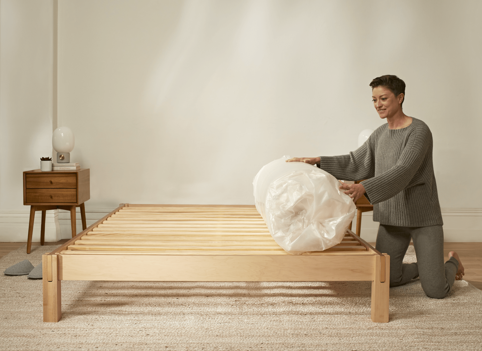 Unboxing a Birch Luxe Mattress