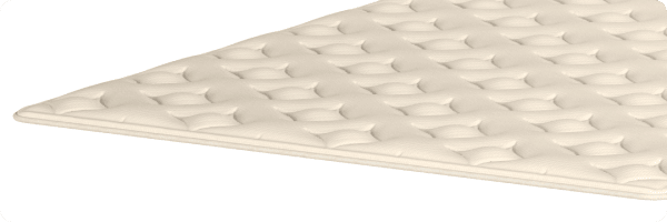 Made with an organic cotton cover