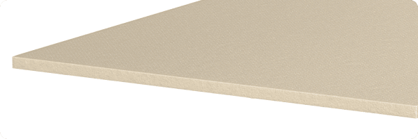 Made with a layer of firmer organic latex