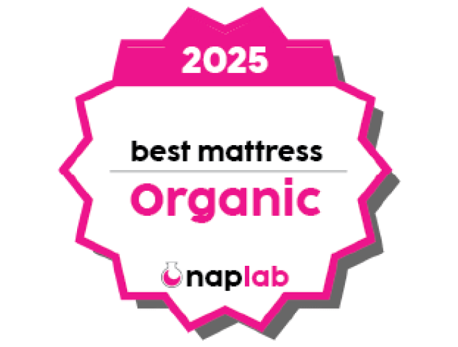 Named best Organic Mattress by Nap Lab