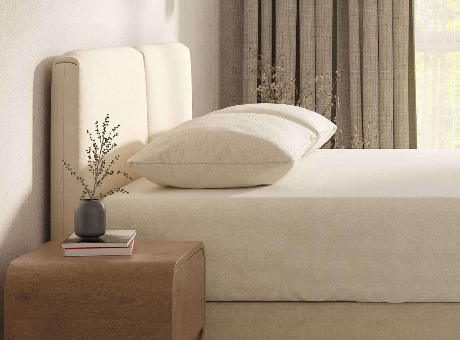 The Organic Pillow is great for all sleepers, from side to back to stomach
