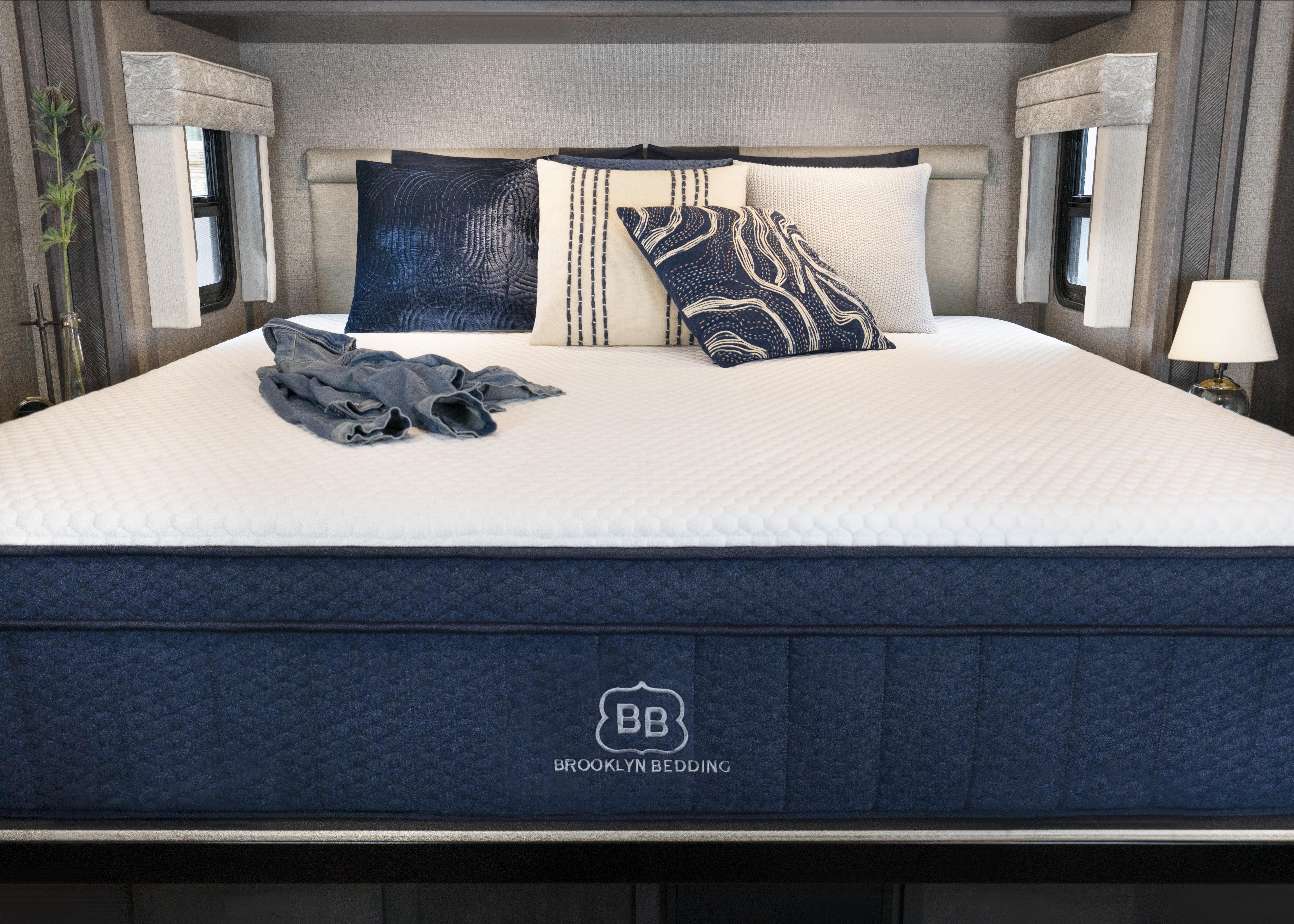 Brooklyn Aurora Hybrid RV Mattress by Brooklyn Bedding in an RV