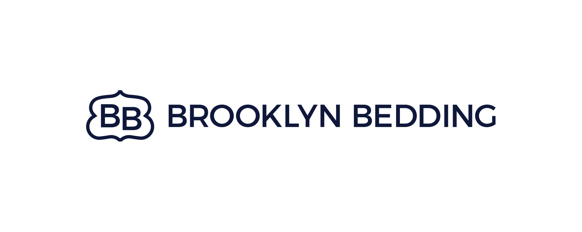 Brooklyn Bedding Logo in blue