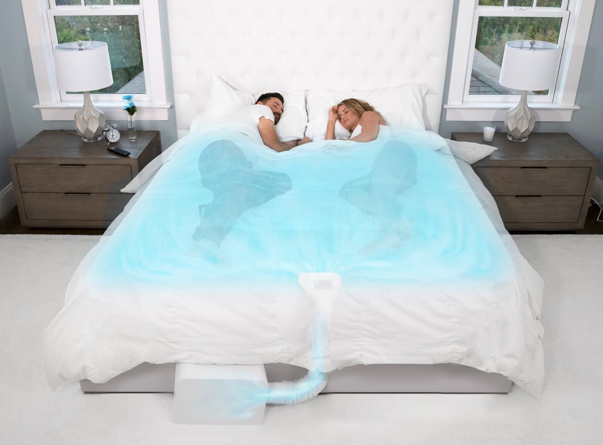 Enjoy your coolest night's sleep with the BedJet