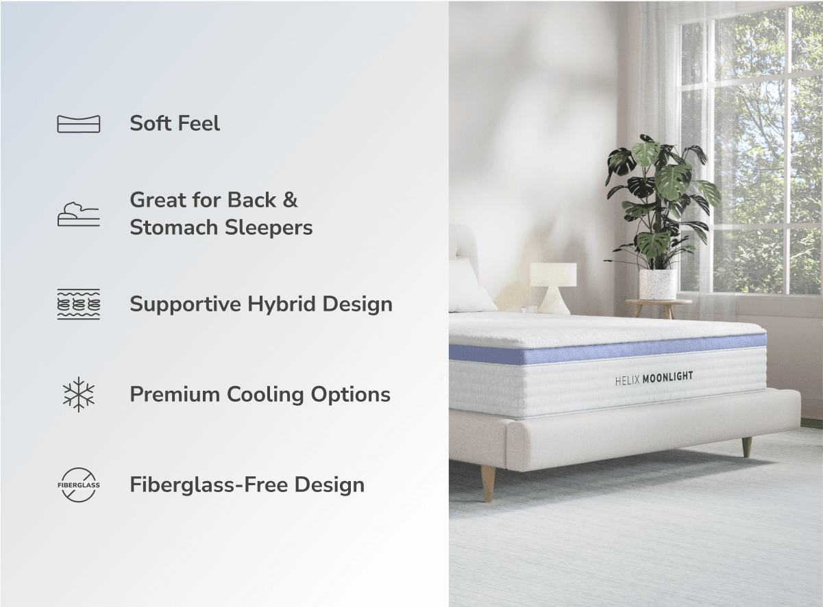 Shop the Helix Moonlight Mattress