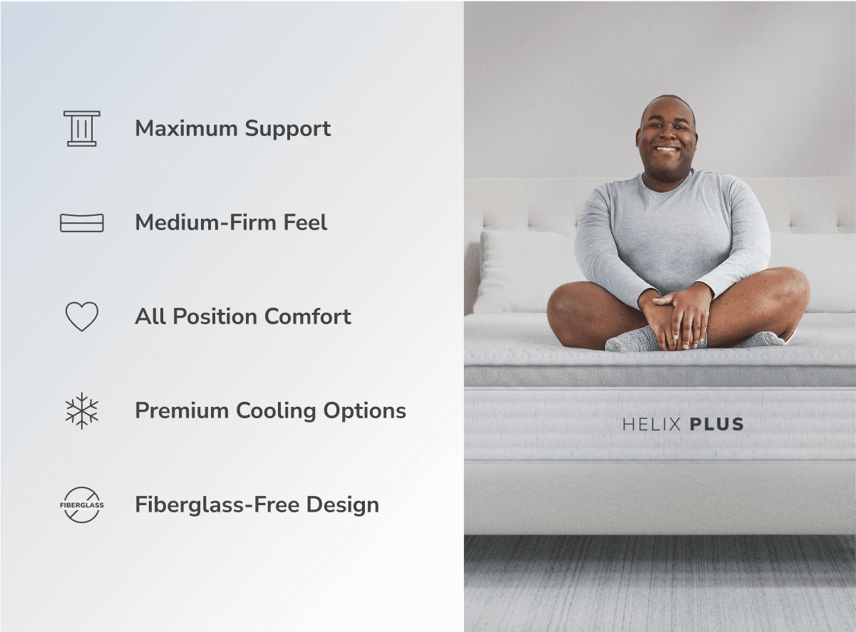 Shop the Helix Plus Mattress