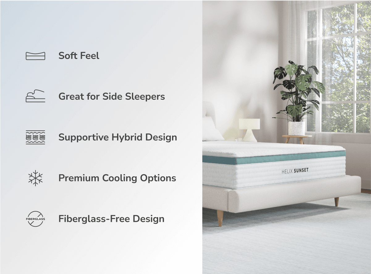 Shop the Helix Sunset Mattress