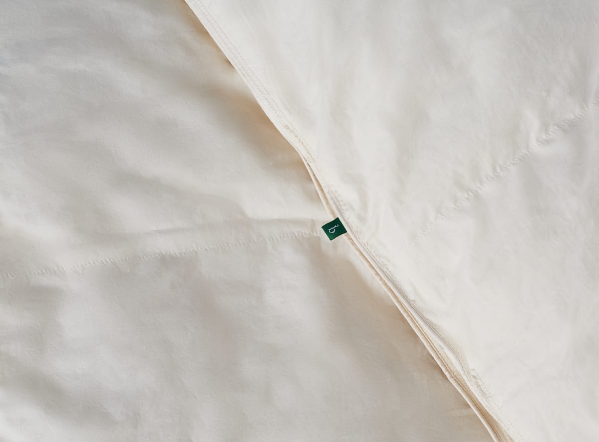 The Birch Natural Down Duvet Insert has a baffle box construction for optimal loft