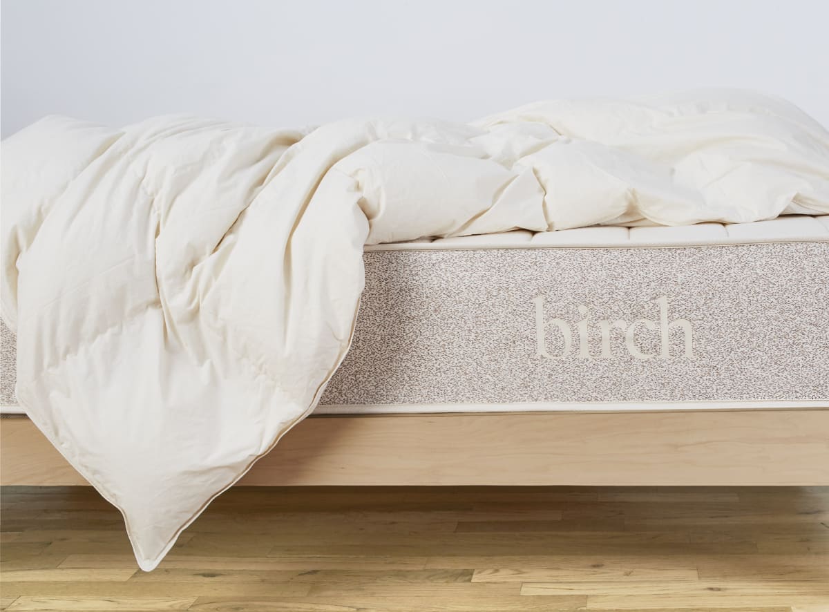 Enjoy cozy all-season comfort with a premium, natural fill and breathable design.