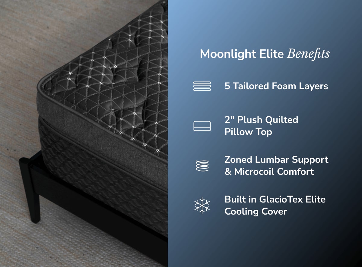 Shop the Helix Moonlight Elite mattress