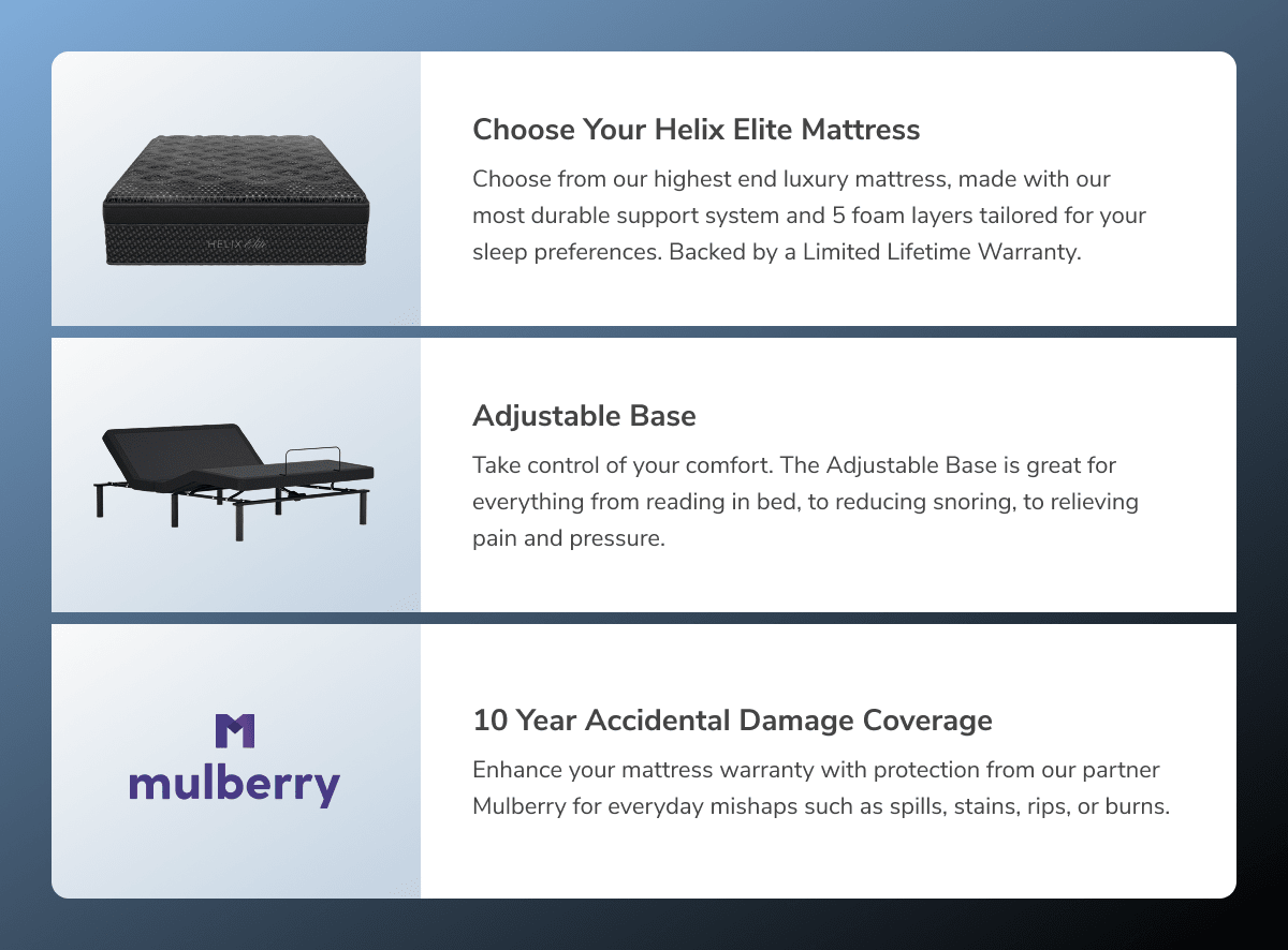 Shop the Helix Elite bundle and save big!