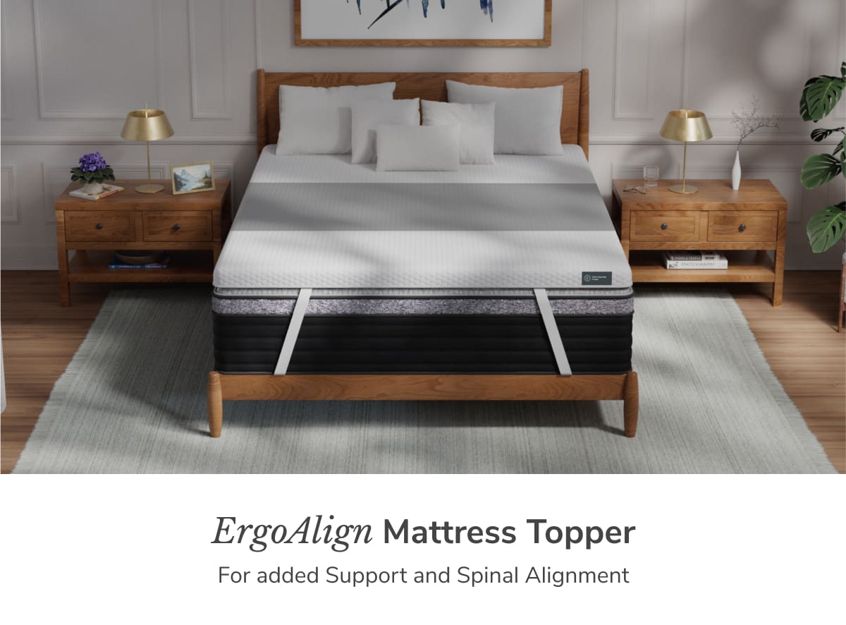 Added targeted lower back support to the surface of any mattress