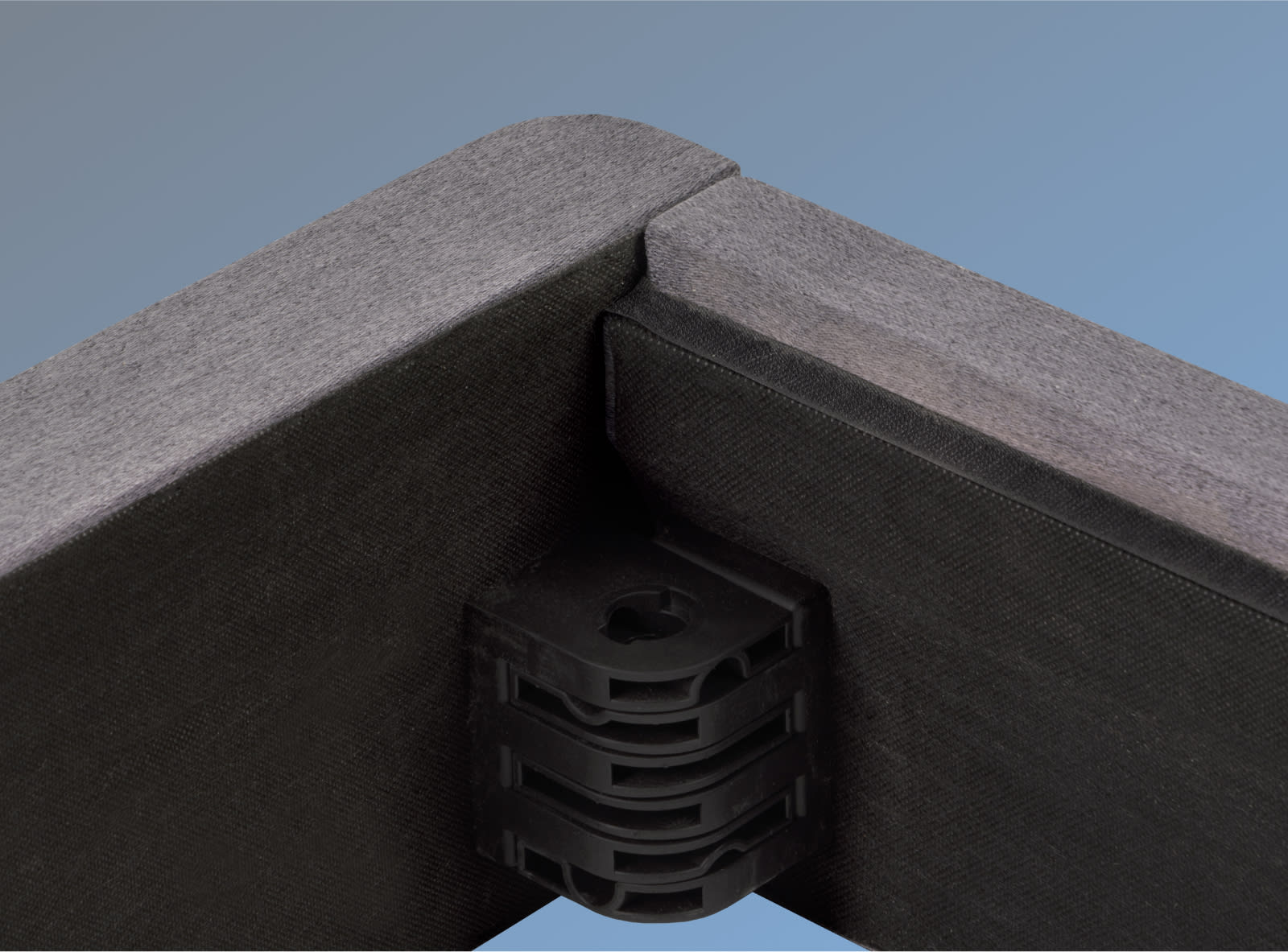 Helix Foundation on a blue background