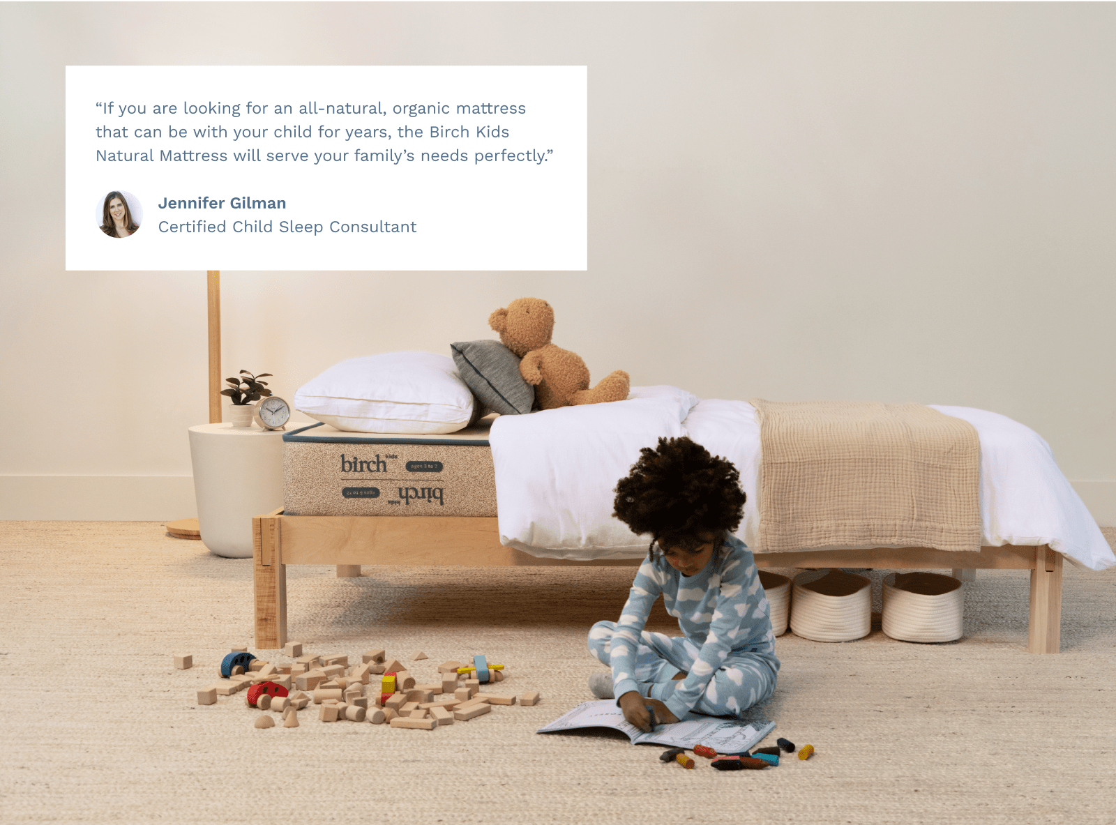 Shop the Birch Kids Natural Mattress