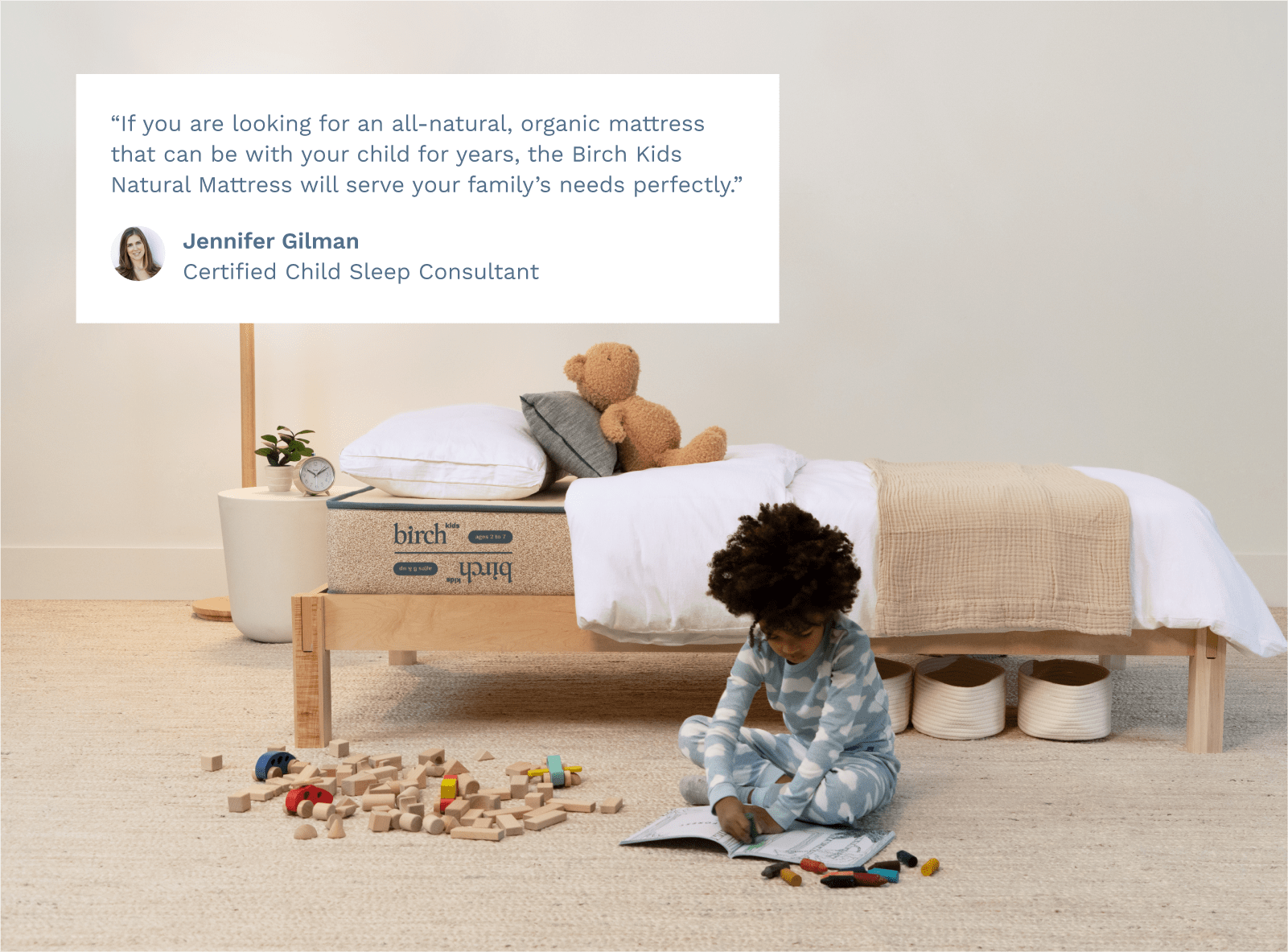 Shop the Birch Kids Natural Mattress