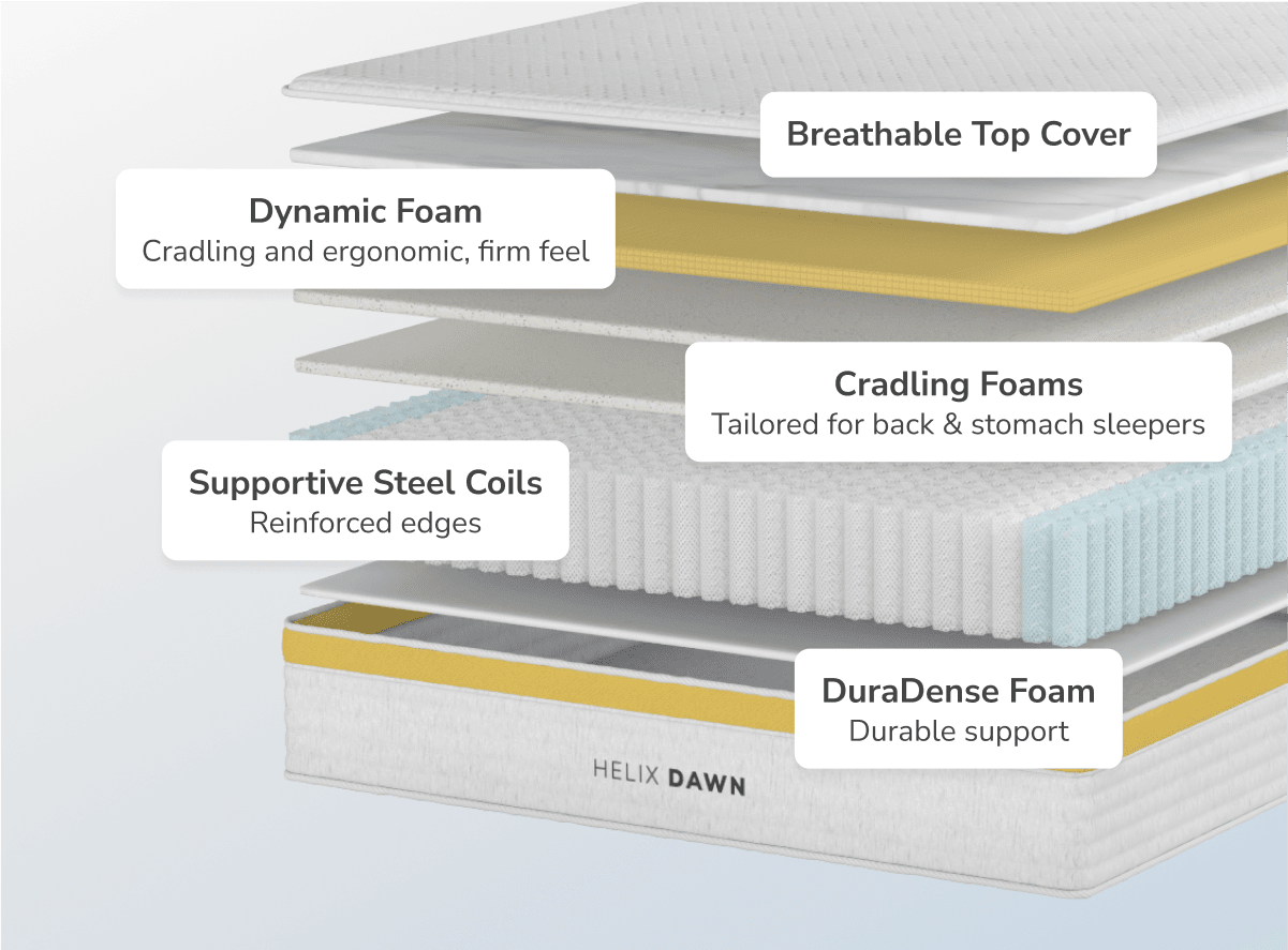 Shop the Helix Dawn Mattress