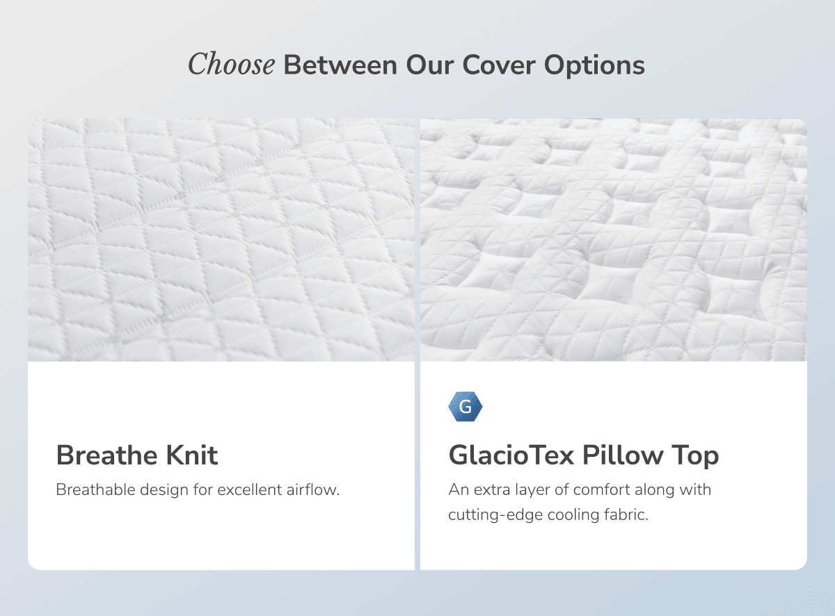Compare our cooling cover options