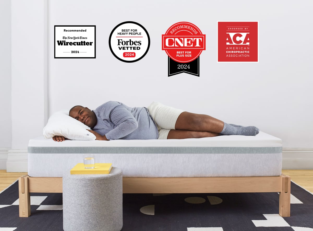 Best memory foam mattress for heavy side sleepers 2025