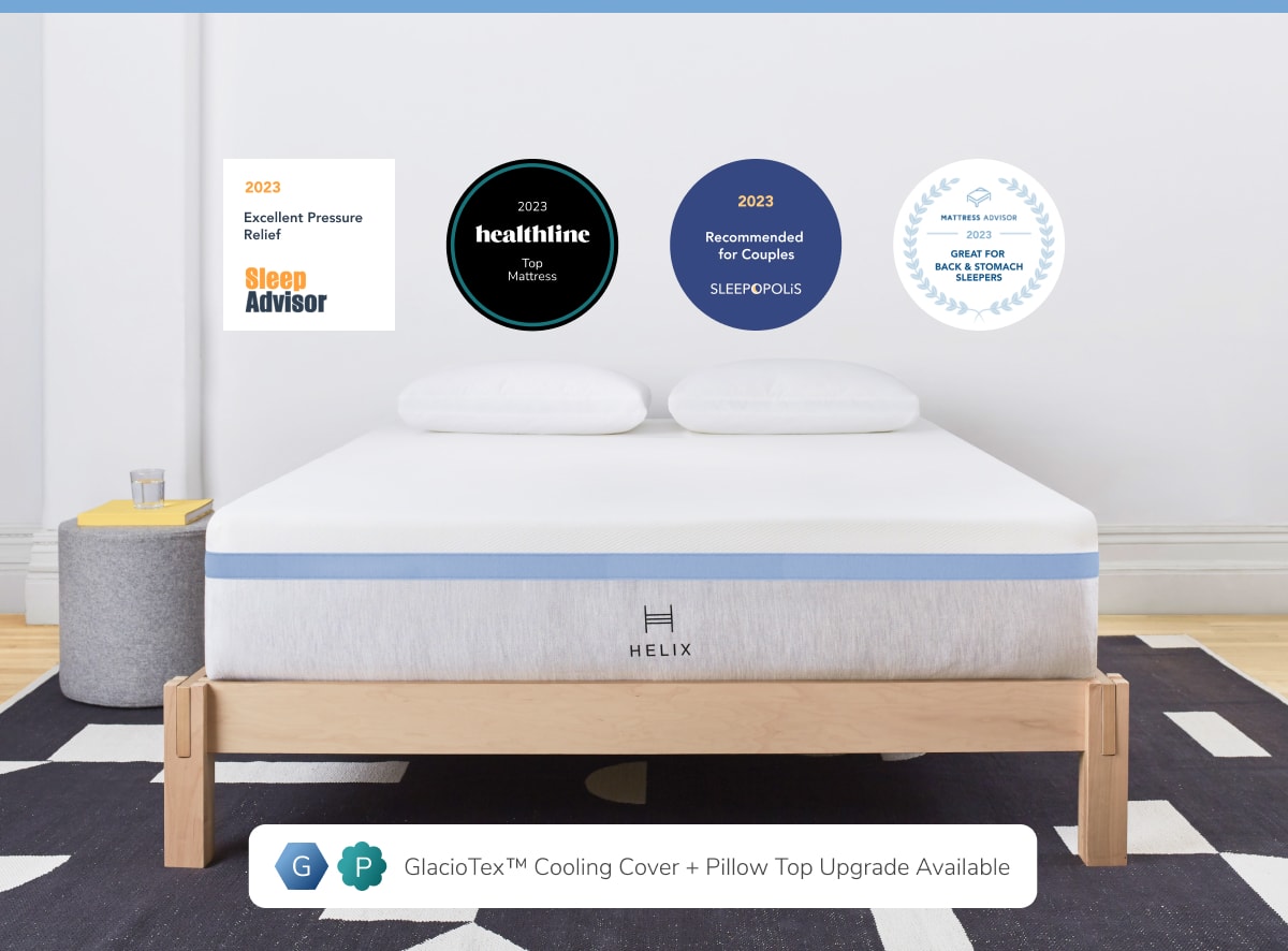 Shop the Helix Moonlight Plush Mattress with Extra Support Helix Sleep