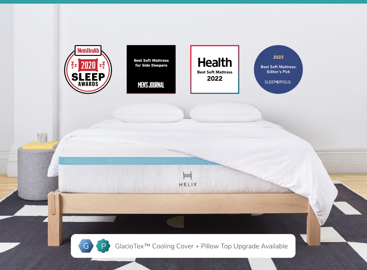 Shop the Helix Sunset Plush Mattress with Pressure Relief Helix Sleep