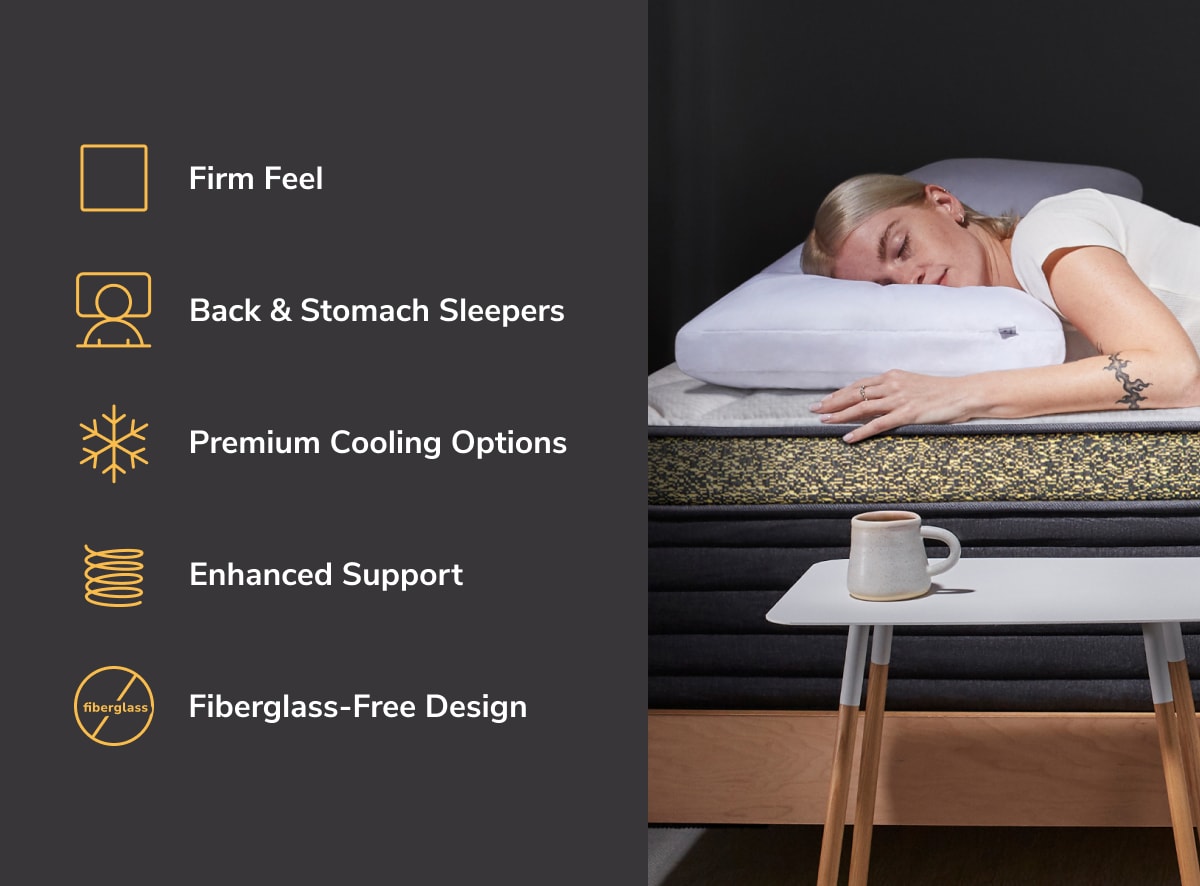 Shop the Helix Twilight Luxe  Premium Firm Mattress, Pressure Relief -  Helix Sleep