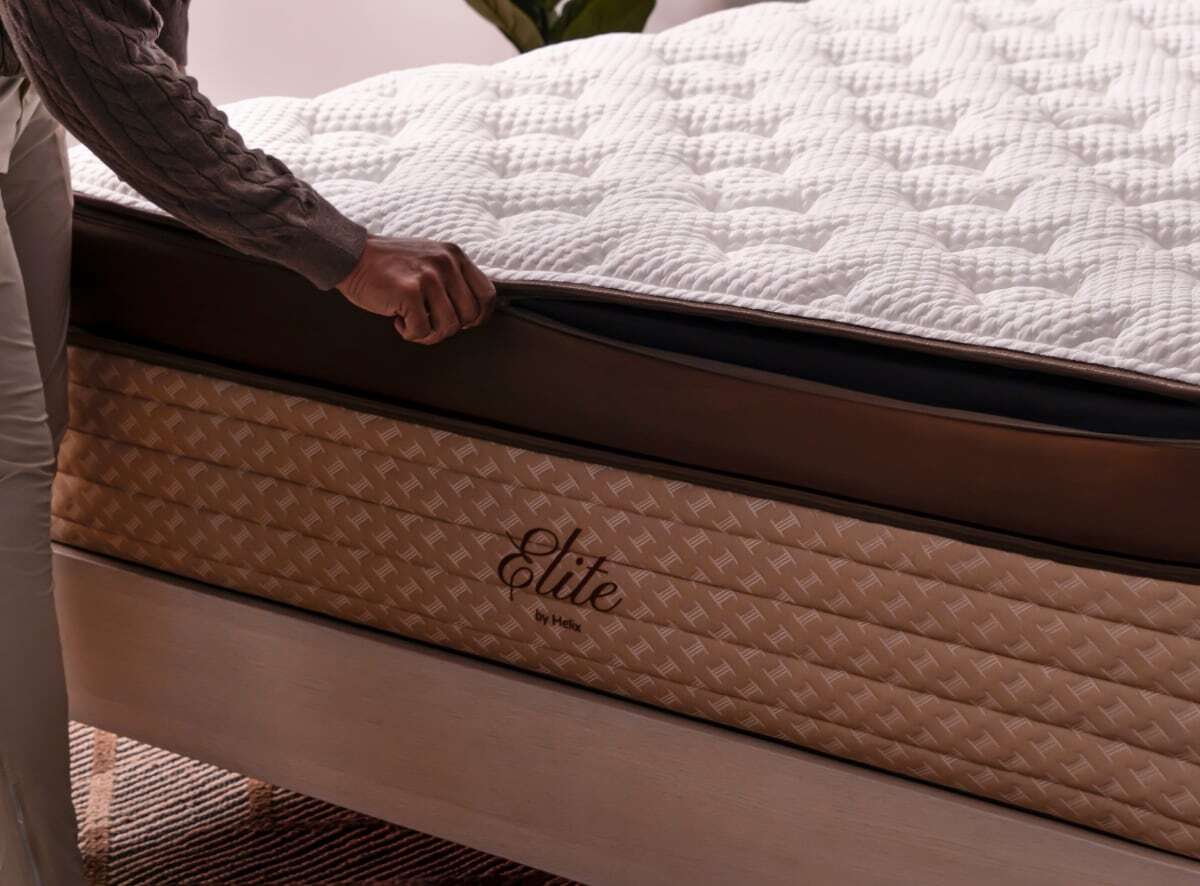 Shop the Helix Midnight Elite Luxury Medium Feel Mattress with