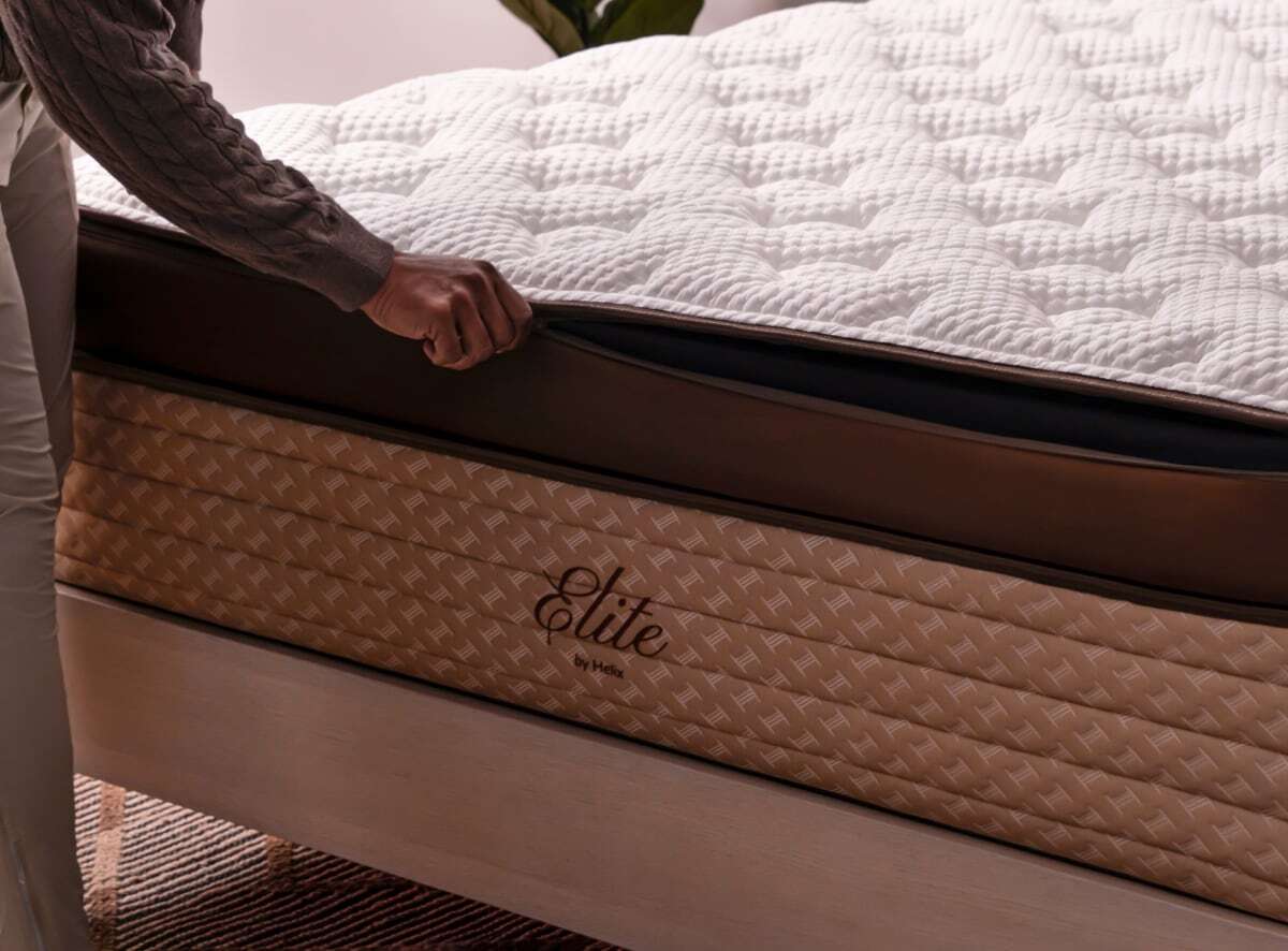 Shop the Helix Midnight Elite  Luxury Medium Feel Mattress with