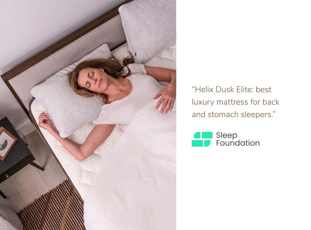 Shop the Helix Dusk Elite mattress