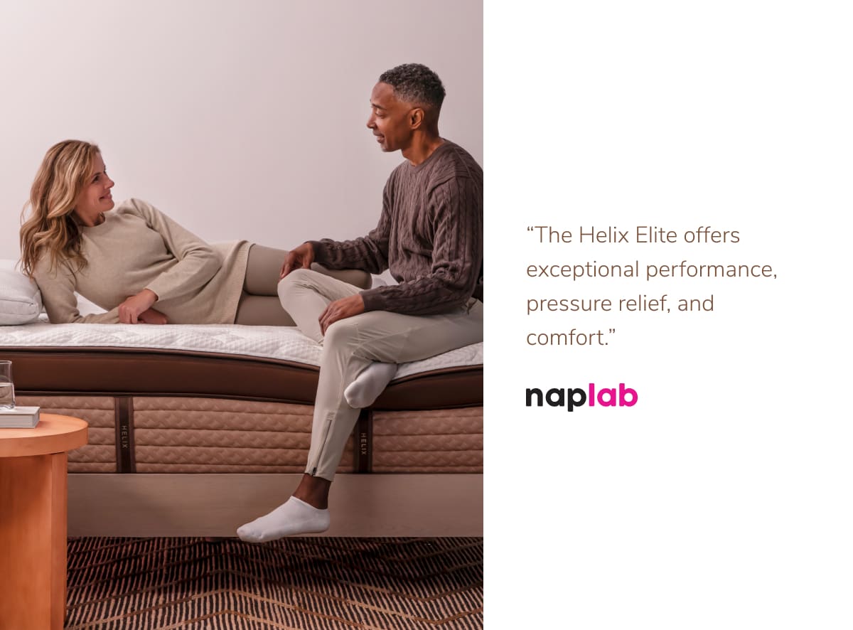 Shop the Helix Midnight Elite  Luxury Medium Feel Mattress with