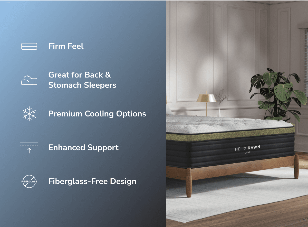 Shop the Helix Dawn Luxe mattress