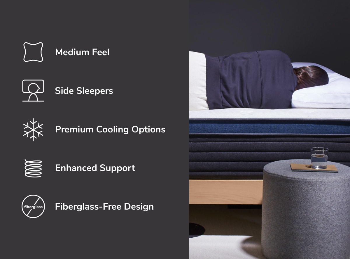 Shop the Helix Midnight Elite  Luxury Medium Feel Mattress with