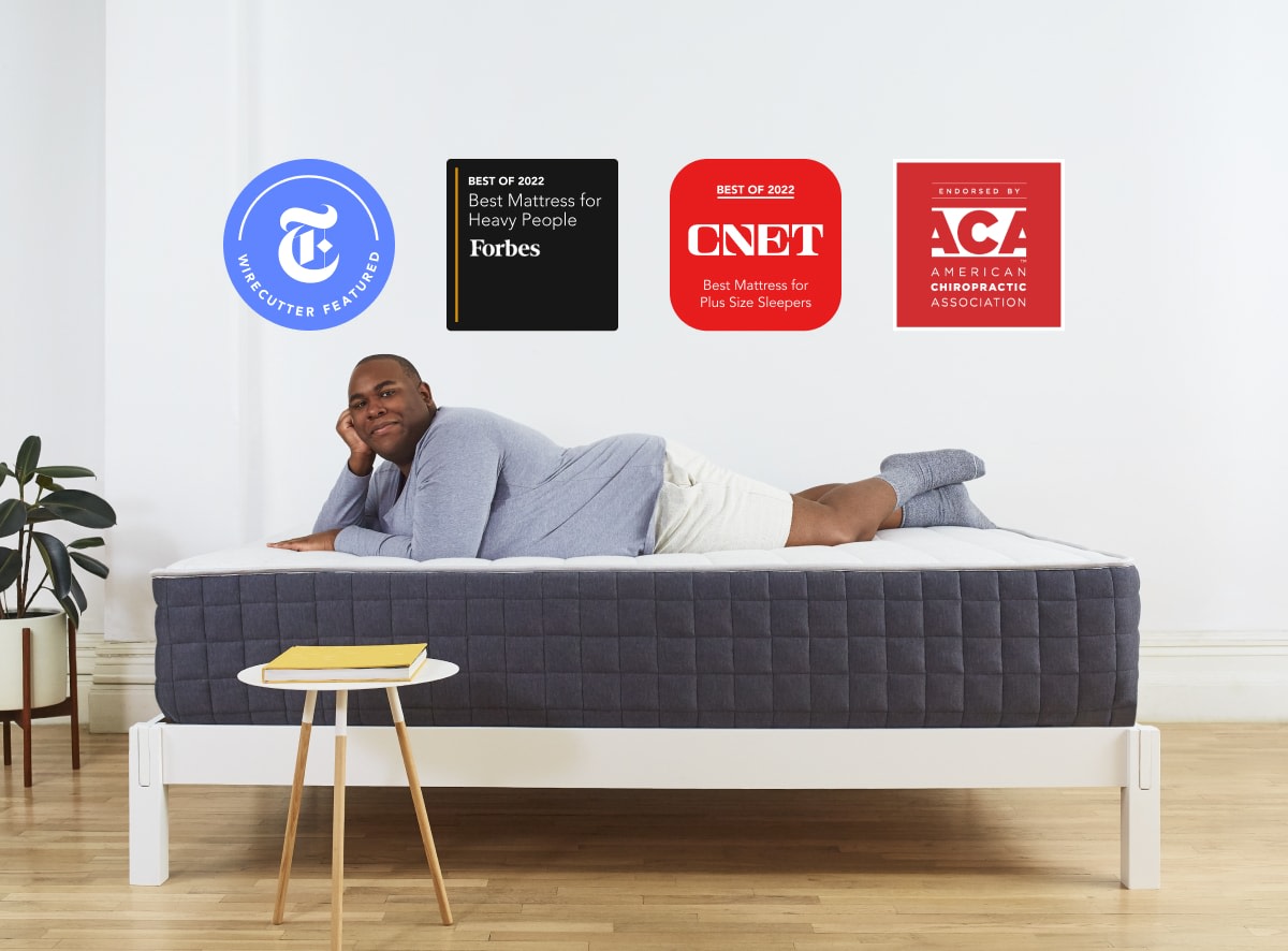 Shop the Helix Plus Mattress for Plus Size Sleepers Helix Sleep