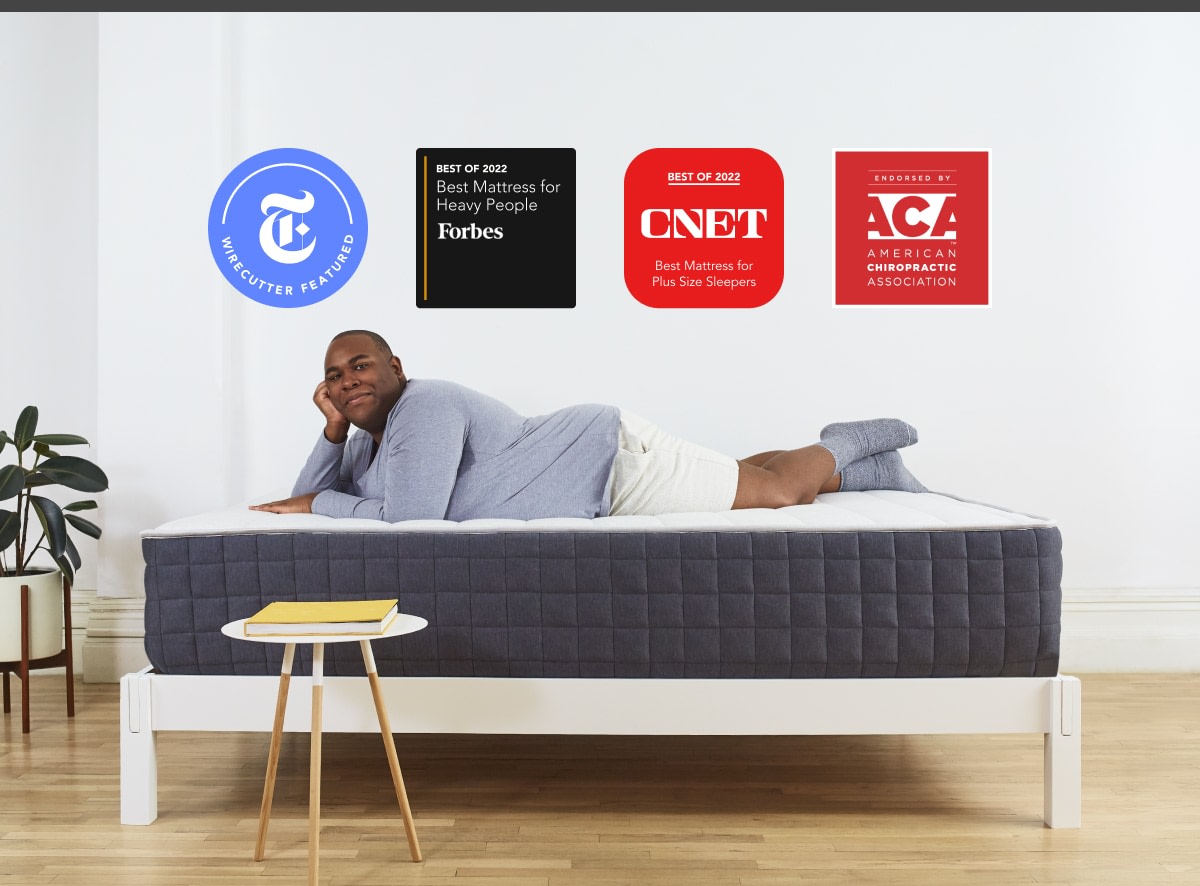 Shop the Helix Plus Mattress for Plus Size Sleepers Helix Sleep