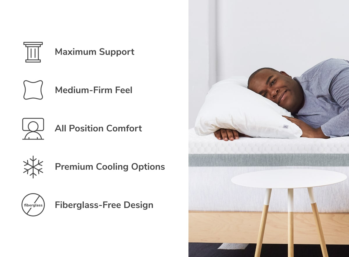 Shop the Helix Plus mattress