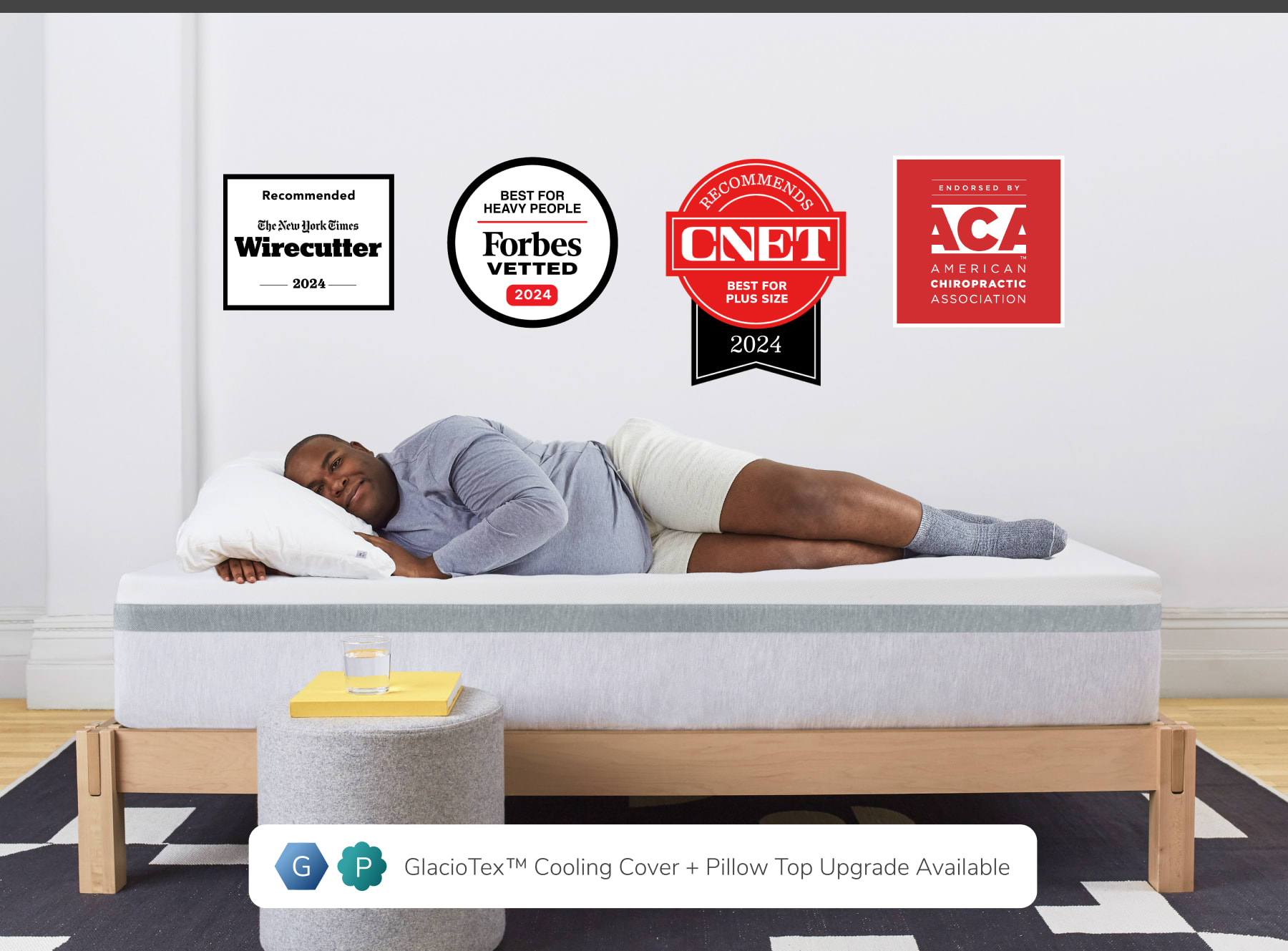 Shop the Helix Plus Mattress for Plus Size Sleepers Helix Sleep
