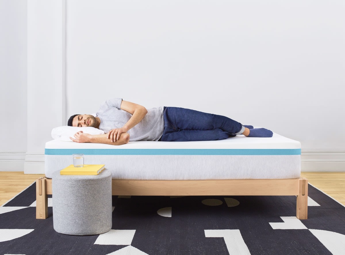 Shop the Helix Sunset Plush Mattress with Pressure Relief Helix Sleep