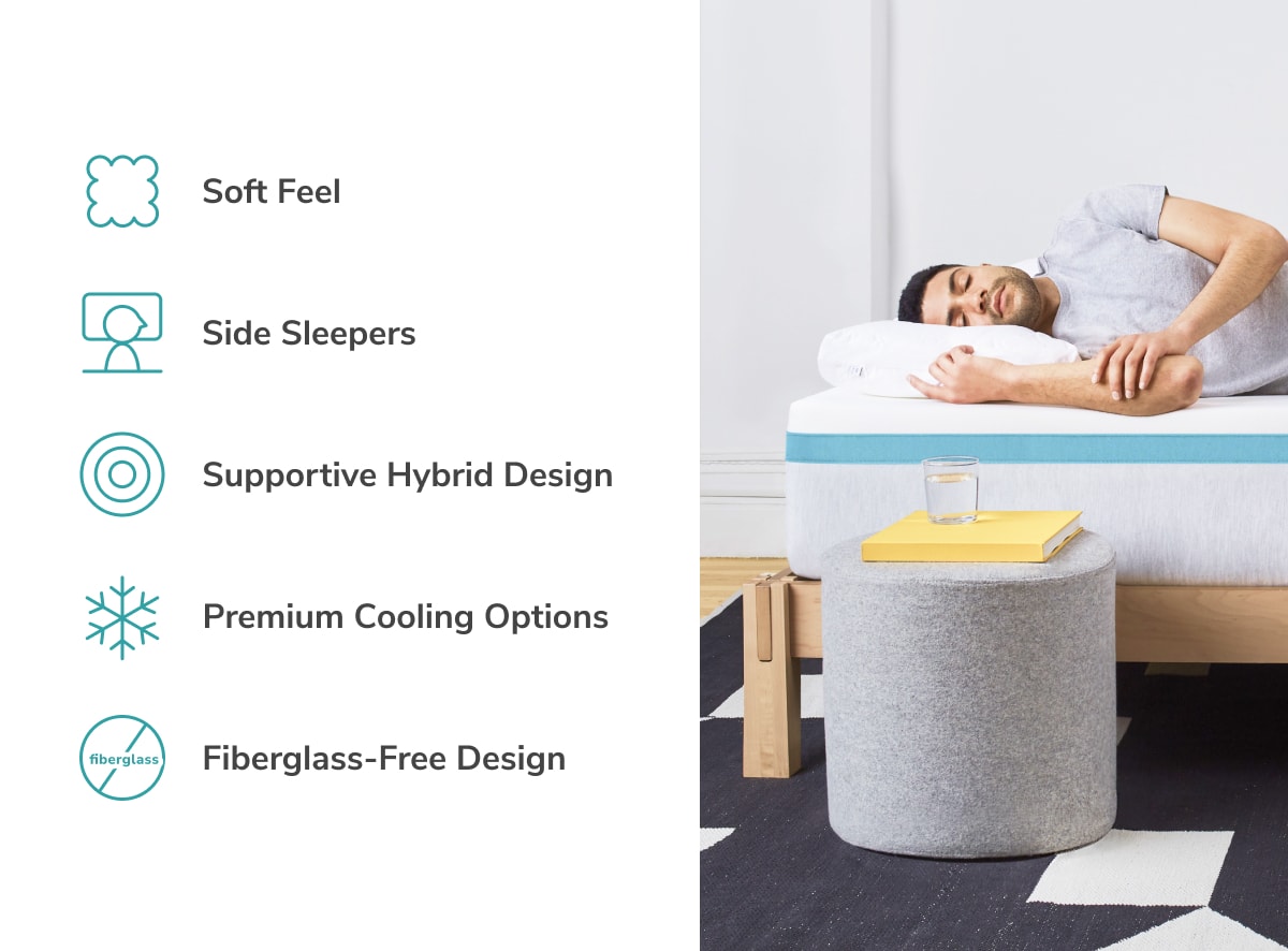 Side sleeper memory foam mattress on sale