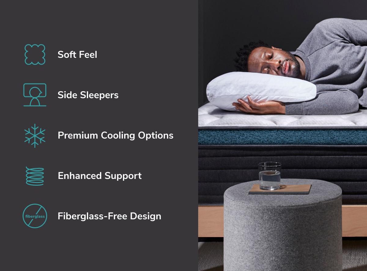 Shop the Helix Dusk Luxe  Premium Medium Mattress, Extra Support